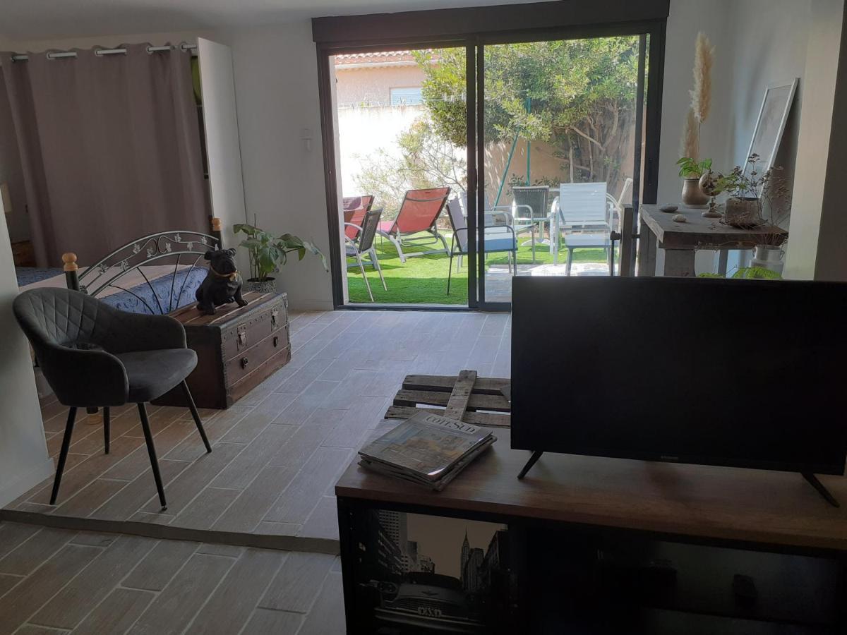 Loft Avec Clim, Parking Et Jardin Proche De La Mer Vila Sauvian Exterior foto