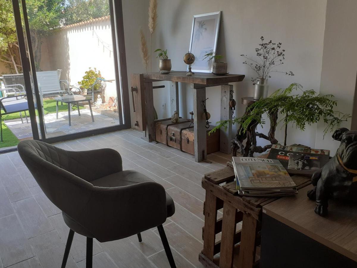 Loft Avec Clim, Parking Et Jardin Proche De La Mer Vila Sauvian Exterior foto
