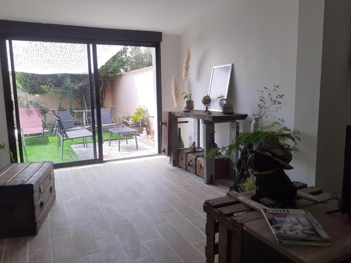 Loft Avec Clim, Parking Et Jardin Proche De La Mer Vila Sauvian Exterior foto